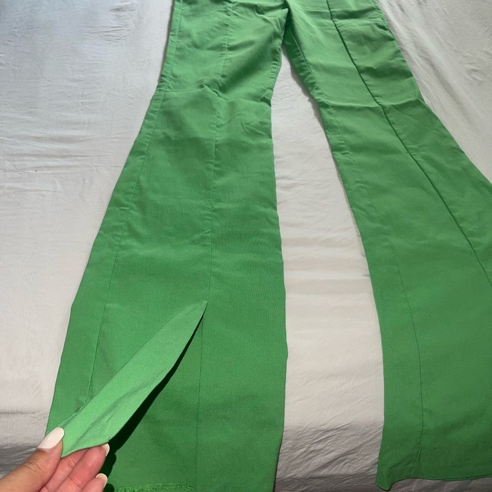 Green Zara pants Sz L